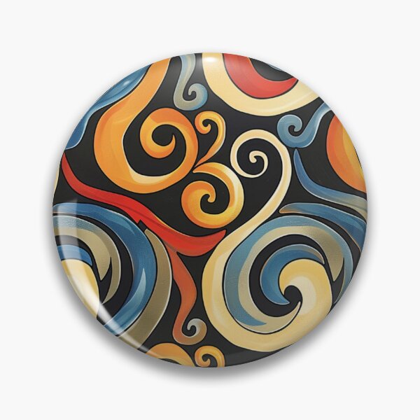 Item preview, New Zealand Māori Paua Pattern Koru Design 93 designed and sold by GrinGalore.
