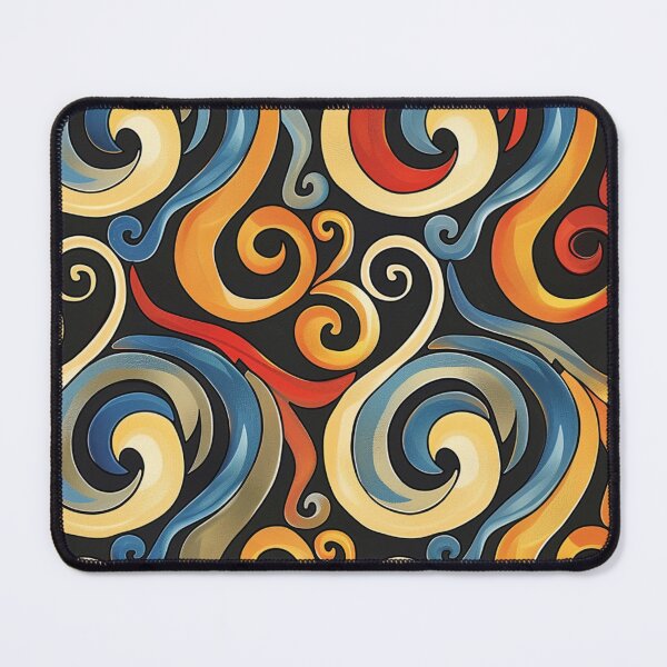 Item preview, New Zealand Māori Paua Pattern Koru Design 93 designed and sold by GrinGalore.