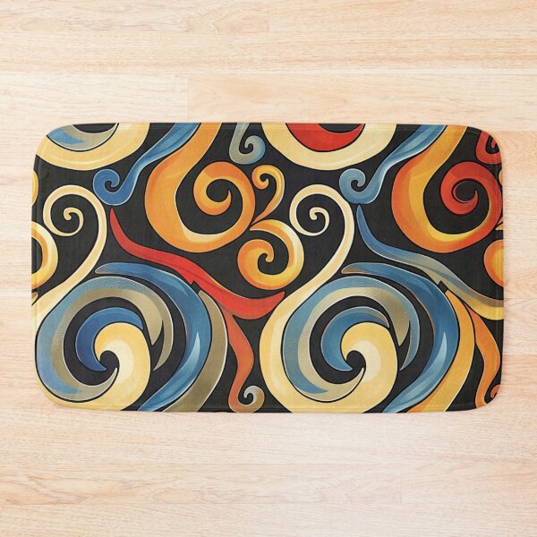 Item preview, New Zealand Māori Paua Pattern Koru Design 93 designed and sold by GrinGalore.