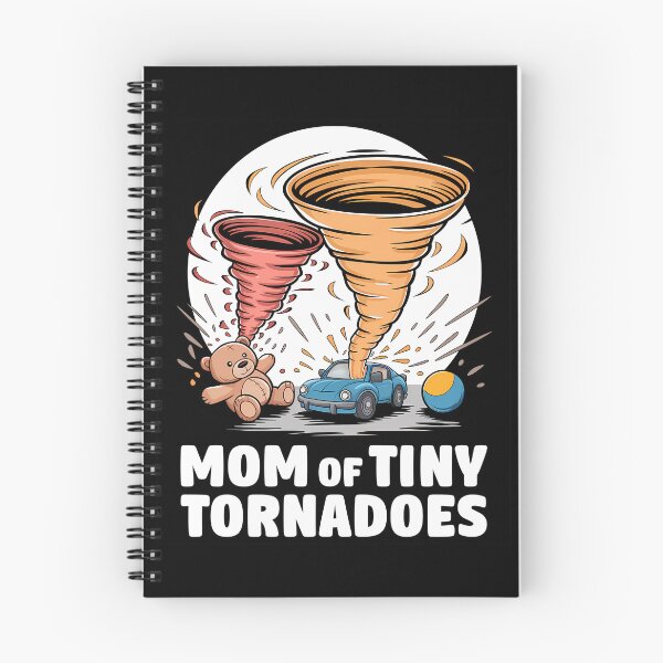 Item preview, Mom of Tiny Tornadoes Chaos Kids Funny Mom Design designed and sold by Infinitee8hirts.