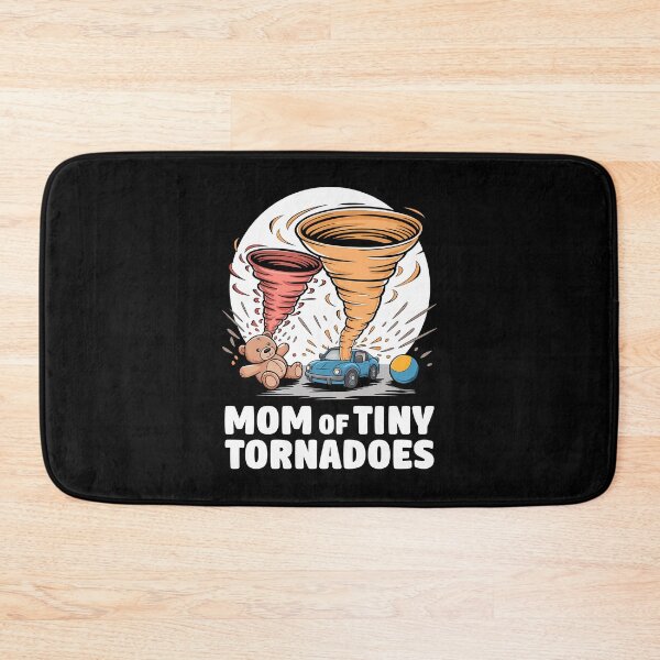 Item preview, Mom of Tiny Tornadoes Chaos Kids Funny Mom Design designed and sold by Infinitee8hirts.