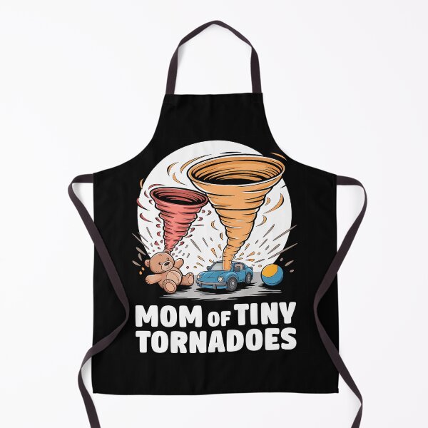 Item preview, Mom of Tiny Tornadoes Chaos Kids Funny Mom Design designed and sold by Infinitee8hirts.