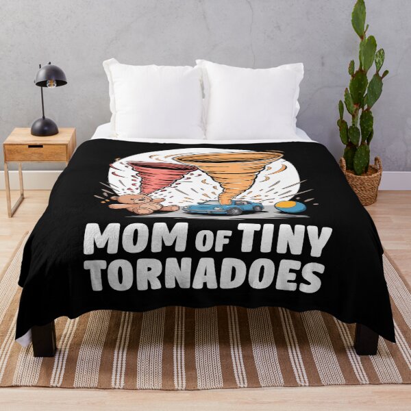 Item preview, Mom of Tiny Tornadoes Chaos Kids Funny Mom Design designed and sold by Infinitee8hirts.
