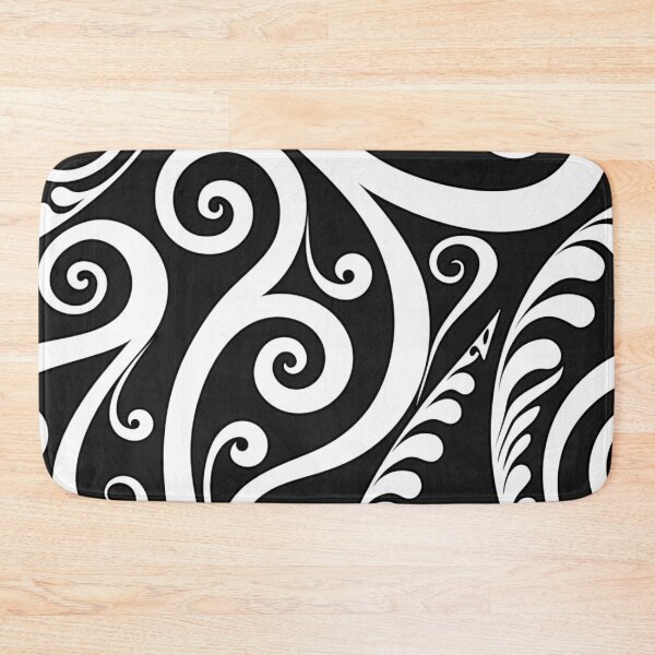Item preview, New Zealand Māori Paua Pattern Koru Design 94 designed and sold by GrinGalore.
