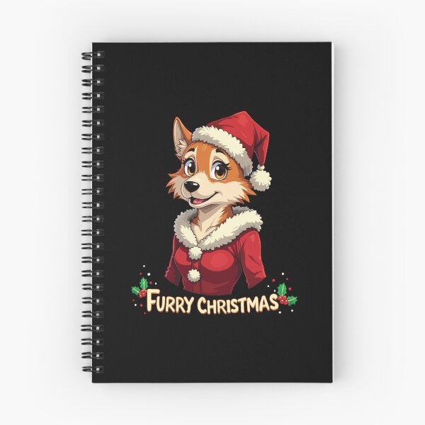 Item preview, Furry Christmas. Anthro Cat Female in Christmas Suit. designed and sold by twisted-dot.