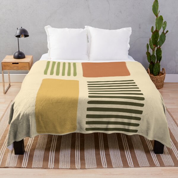 Item preview, Minimalist Abstract Geometric Art – Retro Shapes and Lines designed and sold by CoreMinimal.