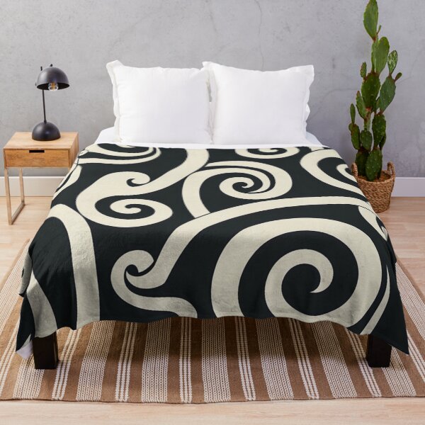 Artikelvorschau, Neuseeland Māori Paua Muster Koru Design 95 entworfen und verkauft von GrinGalore.