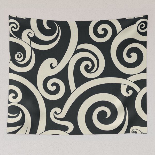 Artikelvorschau, Neuseeland Māori Paua Muster Koru Design 95 entworfen und verkauft von GrinGalore.