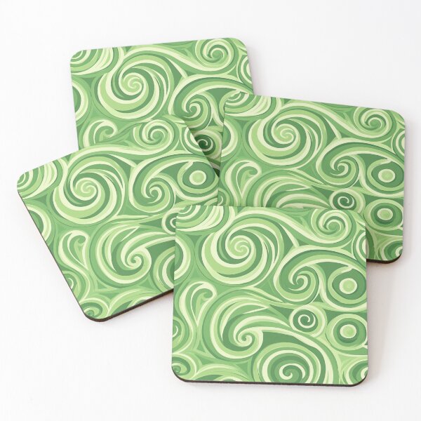 Artikelvorschau, Neuseeland Māori Paua Muster Koru Design 97 entworfen und verkauft von GrinGalore.