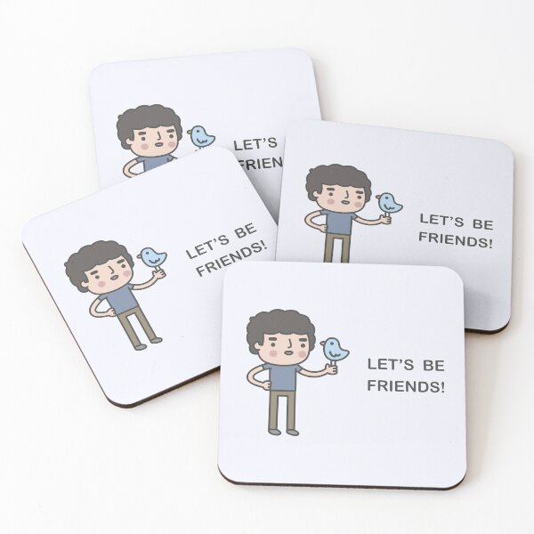 Item preview, Let’s Be Friends! designed and sold by brewsterandlulu.
