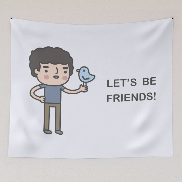 Item preview, Let’s Be Friends! designed and sold by brewsterandlulu.