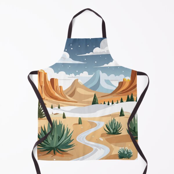 Item preview, Winter Inspired Desert Landscape designed and sold by CosioInc.