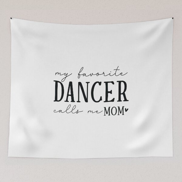 Item preview, My favourite DANCER calls me Mom Mom design designed and sold by Dominika Farkašová.