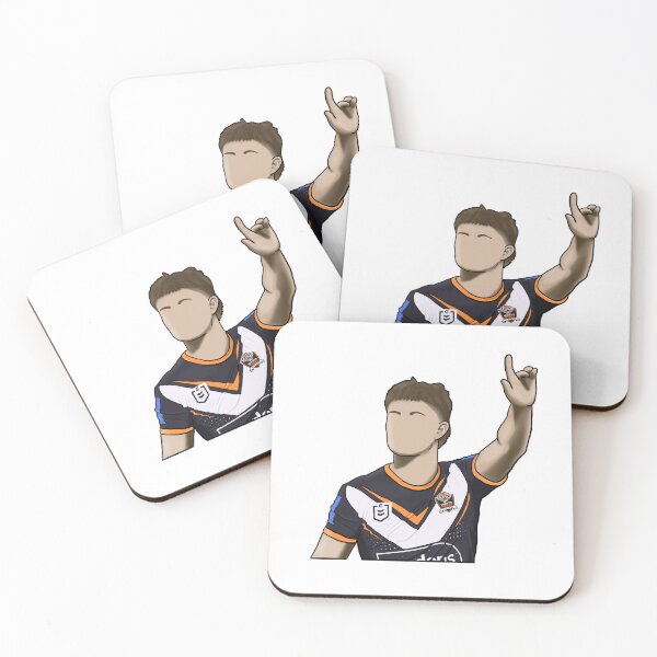 Item preview, LACHIE GALVIN WESTS TIGERS NRL RUGBY LEAGUE designed and sold by WoodenSpoonerss.
