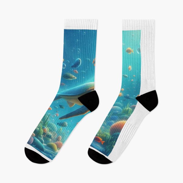 Item preview, Colorful Underwater Scene with Sea Turtle and Fish designed and sold by choder61.