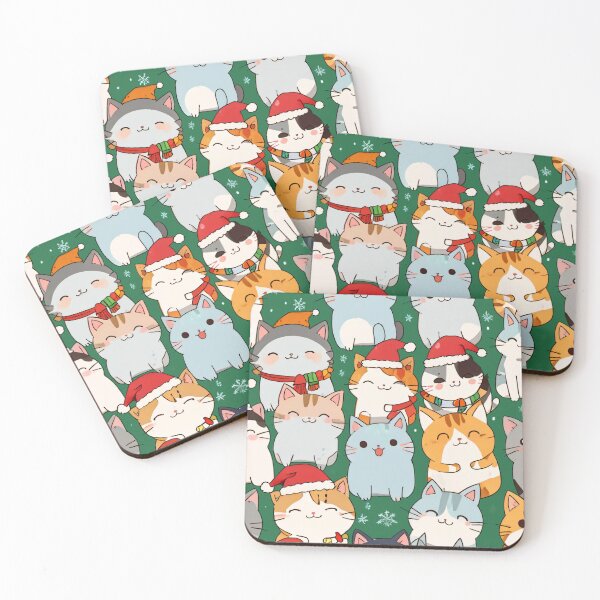 Item preview, Cartoon cats designed and sold by KiraChie.