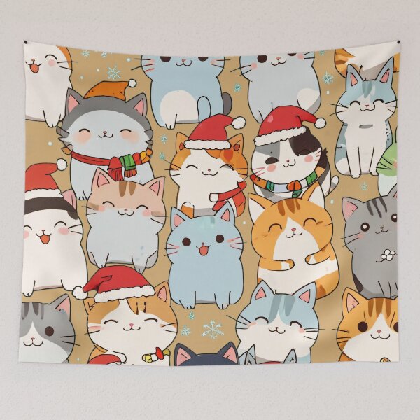 Item preview, Cartoon cats designed and sold by KiraChie.