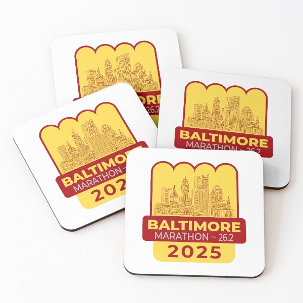 Item preview, Baltimore - Marathon – 26.2 - 2025 designed and sold by Moritz Schwäble.