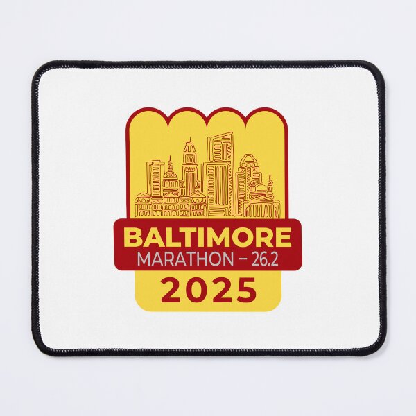 Item preview, Baltimore - Marathon – 26.2 - 2025 designed and sold by Moritz Schwäble.