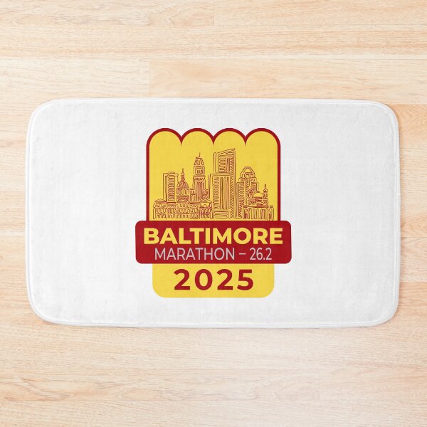 Item preview, Baltimore - Marathon – 26.2 - 2025 designed and sold by Moritz Schwäble.