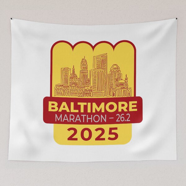 Item preview, Baltimore - Marathon – 26.2 - 2025 designed and sold by Moritz Schwäble.