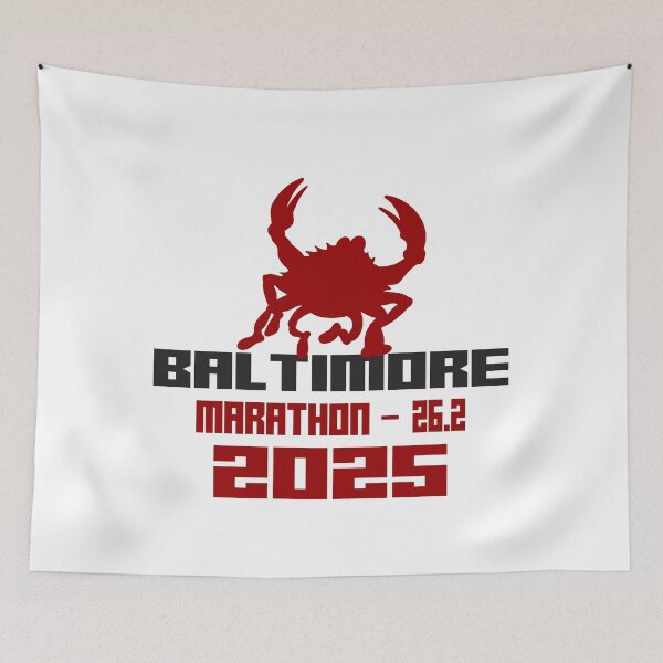 Item preview, Baltimore - Marathon – 26.2 - 2025 designed and sold by Moritz Schwäble.