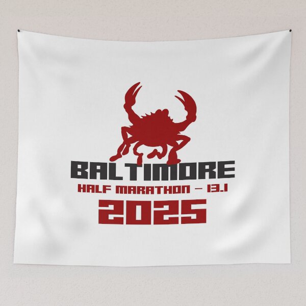 Item preview, Baltimore - Half Marathon – 13.1 - 2025 designed and sold by Moritz Schwäble.