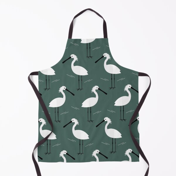 Item preview, Spoonbills on green designed and sold by reneesillus.