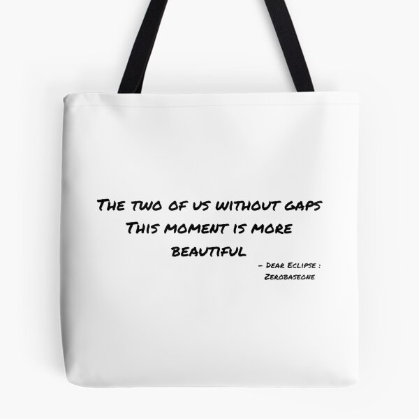 Item preview, Dear Eclipse By Zerobaseone Lyrics designed and sold by ArtRaftPro.