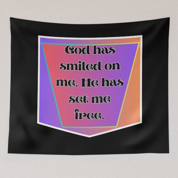 Item preview, God Has Smiled On Me designed and sold by tellit24seven.