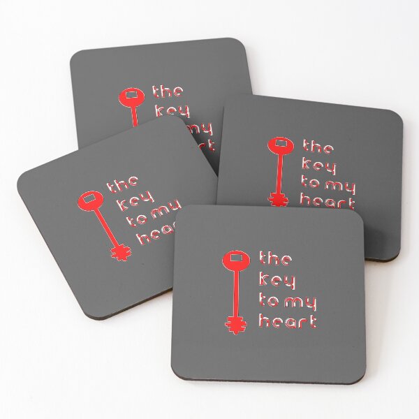 Item preview,  The Key to My Heart Minimalist Love Art designed and sold by 4rpixs.