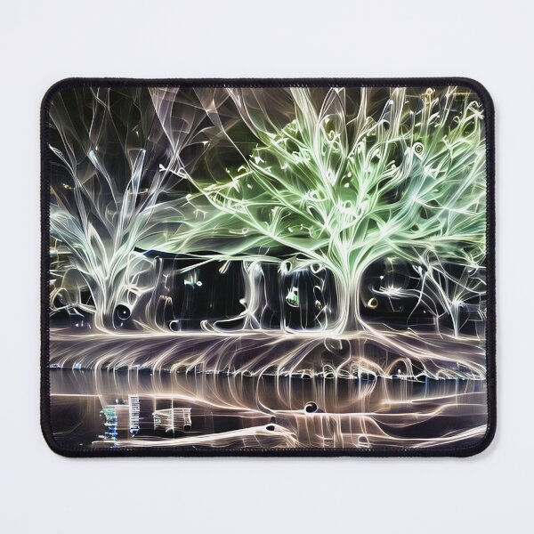 Item preview, Eerie Vampire Lake: Shadows of the Forgotten Shack designed and sold by otherworldframe.