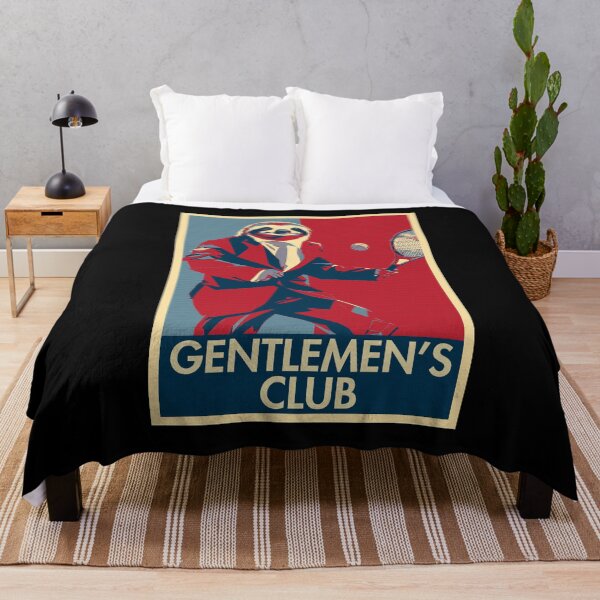 Item preview, Gentlemens Club Funny Sloth Tennis Player designed and sold by TrueArtsStore.