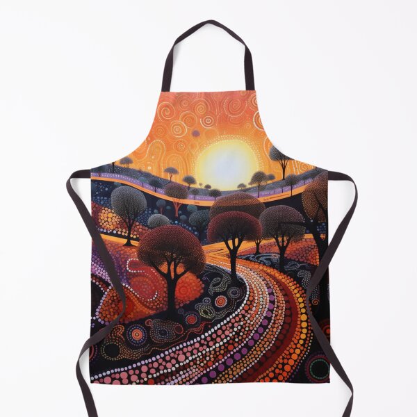 Item preview, Aboriginal Inspired Dot Art - Magic Way designed and sold by GrinGalore.