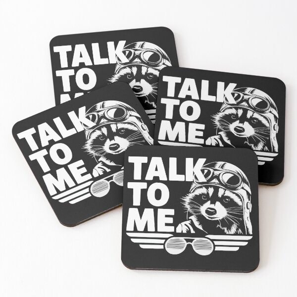 Item preview, Raccoon Pilot - Talk to Me designed and sold by RebeccaRe.