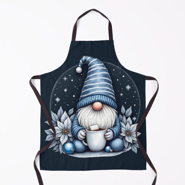 Item preview, Cozy Christmas Gnome with Hot Chocolate designed and sold by Raluk.