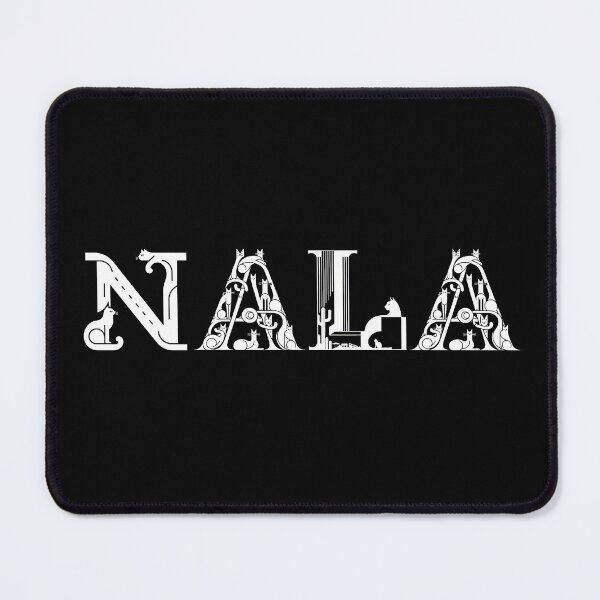 Item preview, Nala Cat Name Written In Cat Font - Black designed and sold by Divine Ease.