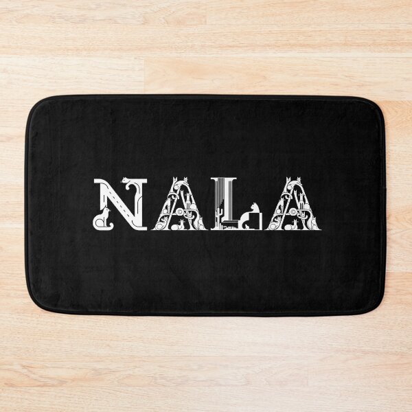 Item preview, Nala Cat Name Written In Cat Font - Black designed and sold by Divine Ease.