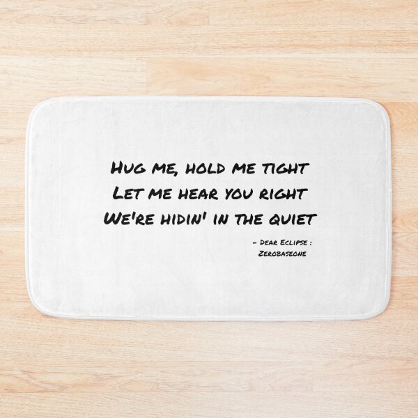 Item preview, Dear Eclipse By Zerobaseone Lyrics designed and sold by ArtRaftPro.