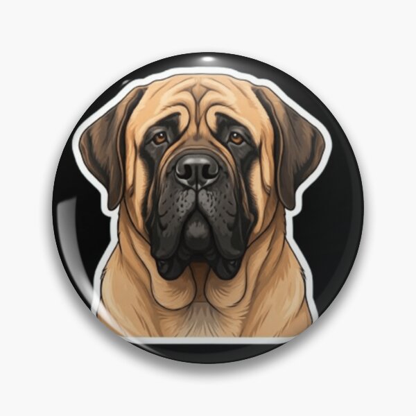 Item preview, Majestic Mastiff designed and sold by StickersRyous.