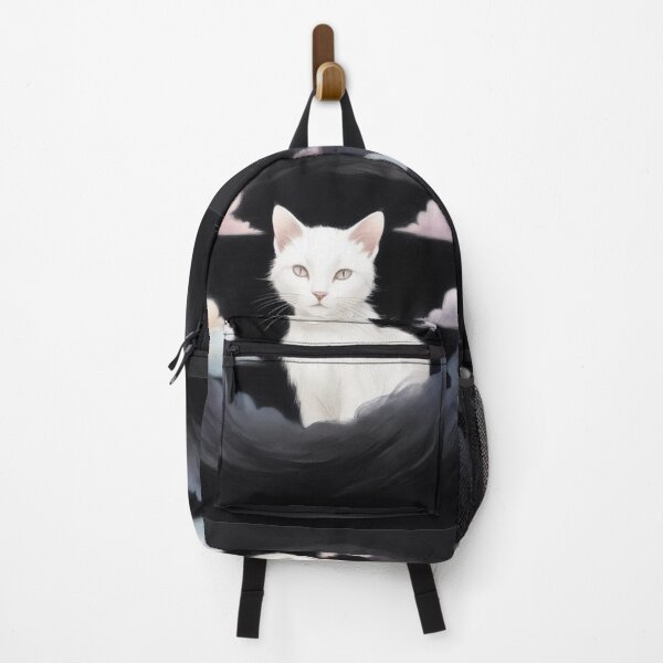 Item preview, Night's guardian: The enigmatic white cat designed and sold by TheDreamer04.