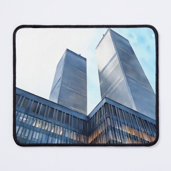 Item preview, Behind Building Five designed and sold by RCWatercolours.