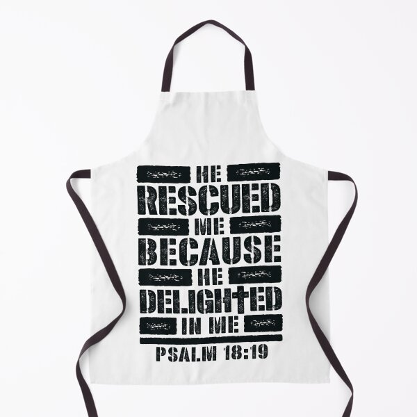 Item preview, Psalm 18:19 He Rescued Me Because He Delighted In Me designed and sold by plushism.