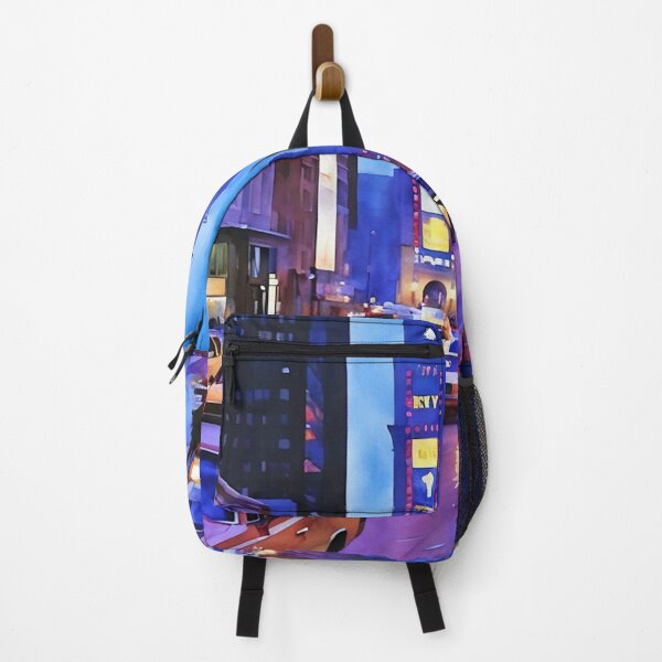 Item preview, First Snow in Times Square designed and sold by RCWatercolours.
