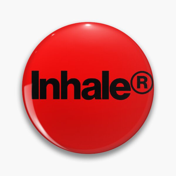 Item preview, Inhaler Band Logo Button designed and sold by claudiachoney.