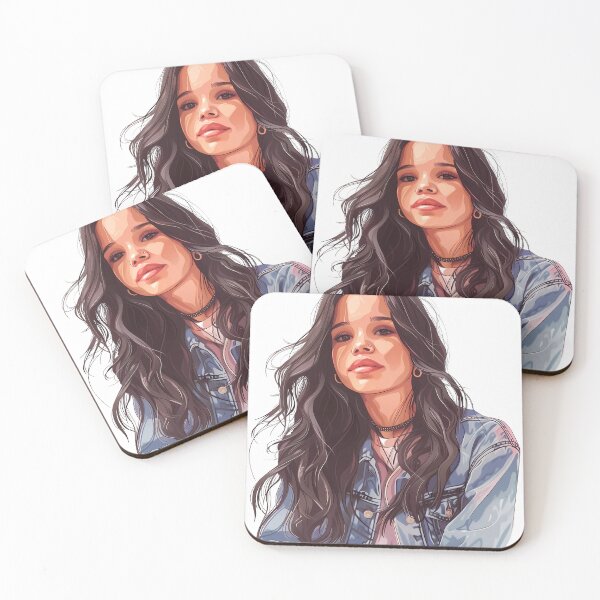 Item preview, Illustration Portrait - Jenna Ortega designed and sold by louda02.