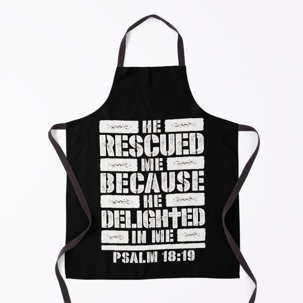 Item preview, Psalm 18:19 He Rescued Me Because He Delighted In Me designed and sold by plushism.
