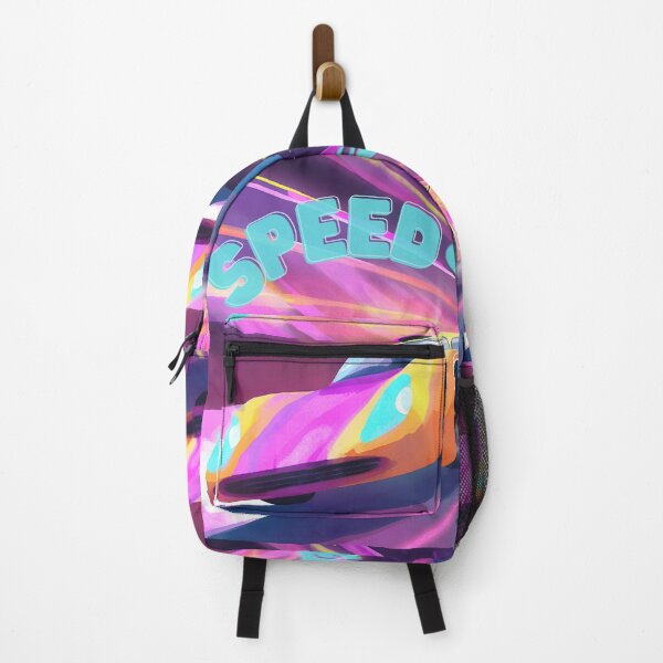 Item preview, Speed – Vibrant Retro Futurism Racing Art designed and sold by WanderInq.