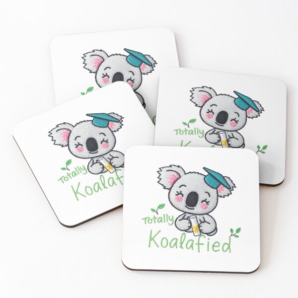 Item preview, Totally Koalafied Funny Koala Embroidery  designed and sold by svarupa.