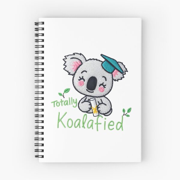 Item preview, Totally Koalafied Funny Koala Embroidery  designed and sold by svarupa.